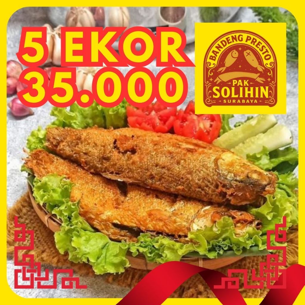 

bandeng presto Pamekasan 5 ekor