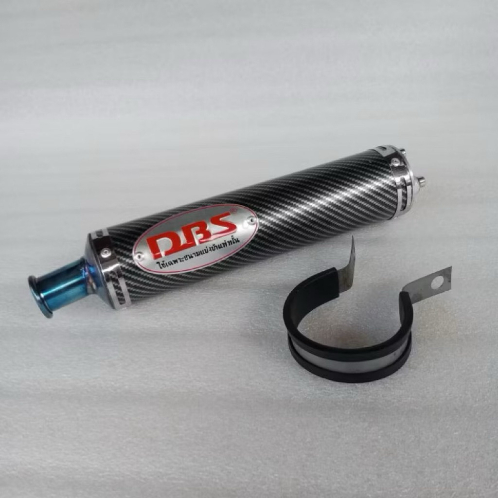 DBS Canister 2Stroke Stainless Carbon type only - Muffler/Ekzos 2Stroke