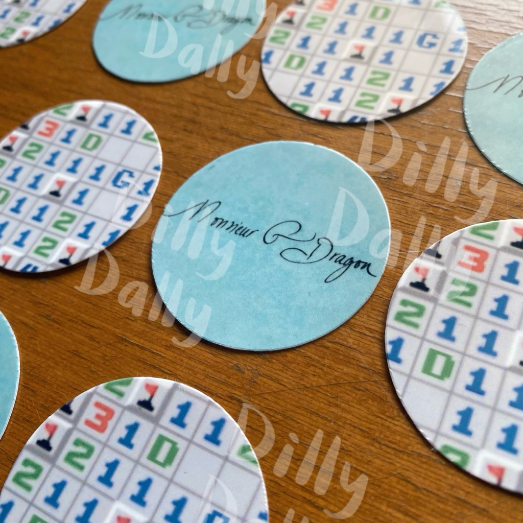 

DILLY DALLY Sticker Sheet - G-DRAGON GD BIGBANG Profile Picture