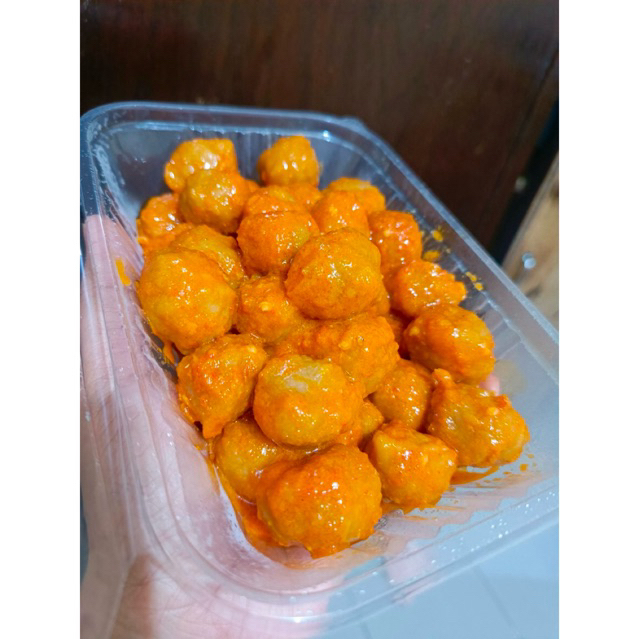 

bakso smledhot, balado, pedes asin, ayam, frozen, instan, gurih , aci, keju