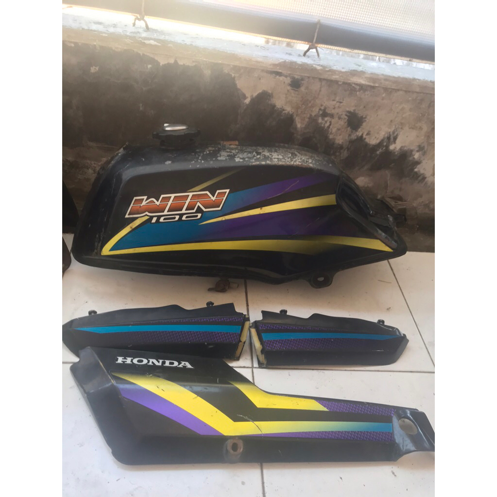 BODY SET TANGKI HONDA WIN 100 ORIGINAL COPOTAN