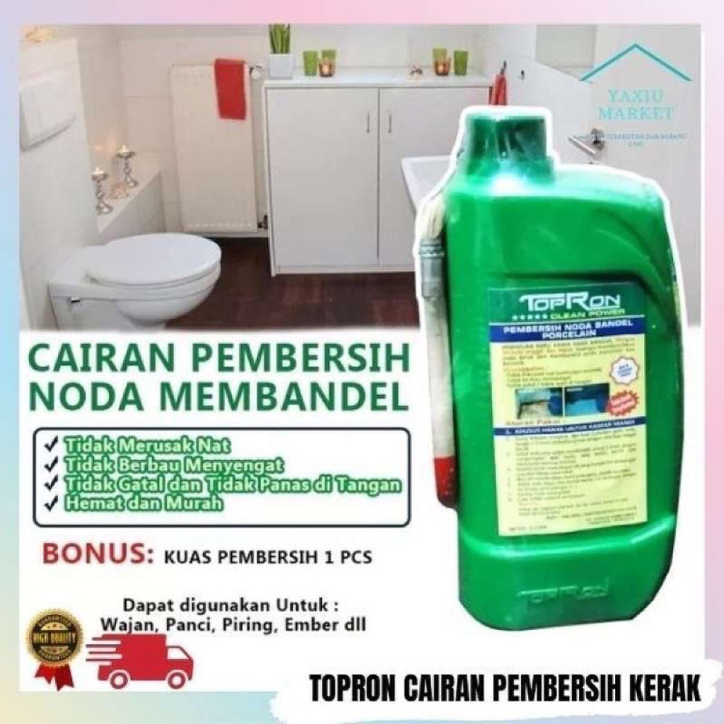 Toilet cleaner pembersih kerak kamar mandi topron clean power