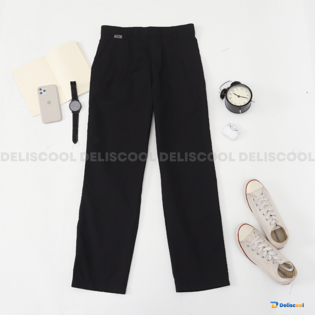 Celana Hitam Formal - Celana Hitam Bahan Famatex