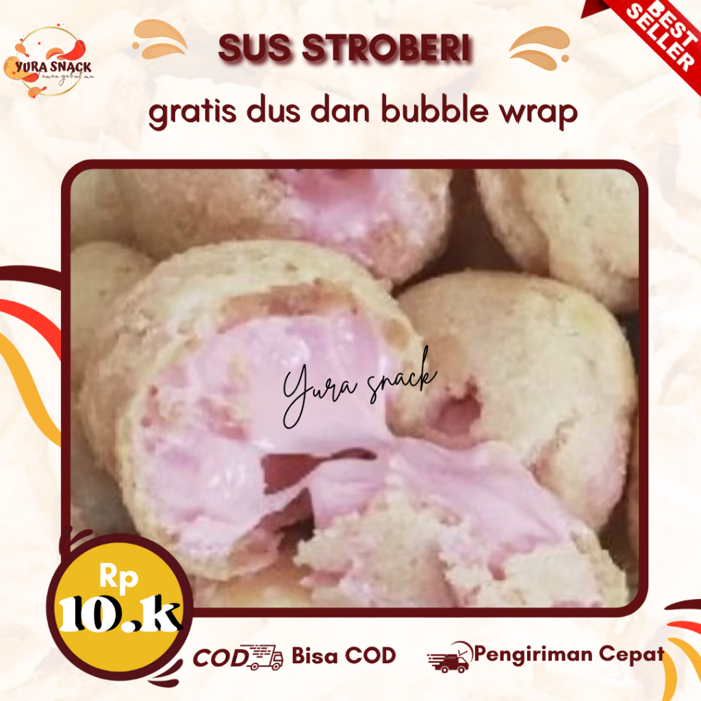 

Soes Cokelat Mini Kering Rasa Coklat Stroberi Vanila Lumer Kiloan Kemasan 250 gr 500 gr 1000 gr