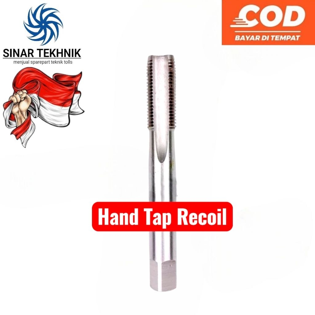 Hand Tap Recoil Busi Motor GL TIGER CB Tap Khusus Untuk Recoil Helicoil
