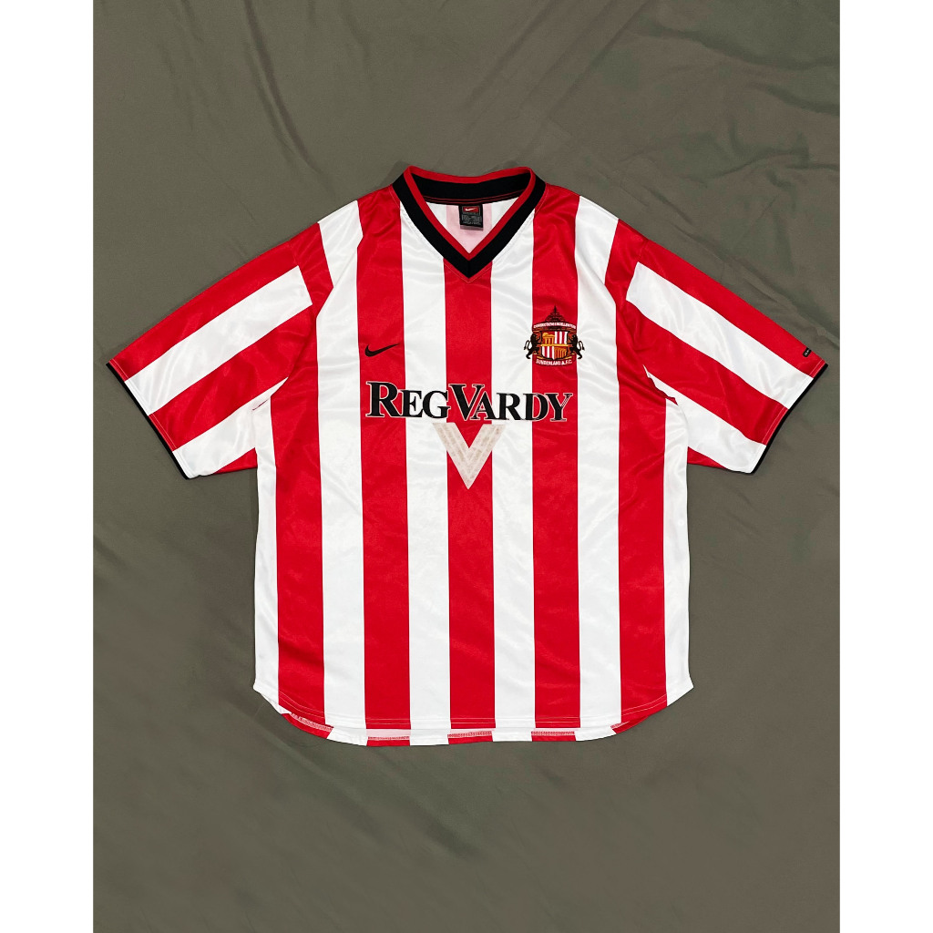 Original Nike Sunderland AFC Home Kit 2000 2001 2002 Jersey Bola Vintage