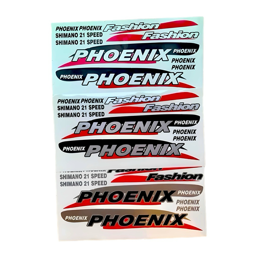 Stiker Sepeda Phoenix Fashion Sticker Striping