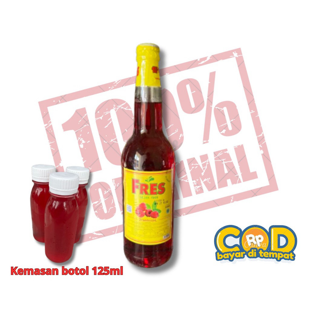 

sirup fres kemasan ekonomis 125ml original tanpa campuran