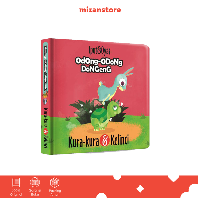 Noura Kids - Buku Anak Seri Odong Odong Kura Kura Dan Kelinci Boardbook - Mizan Jakarta