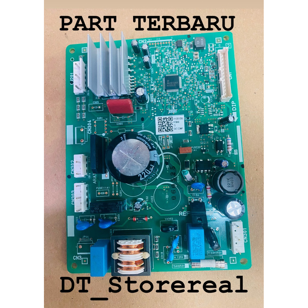Modul PCB Kulkas / Lemari Es Inverter 2 Pintu Panasonic