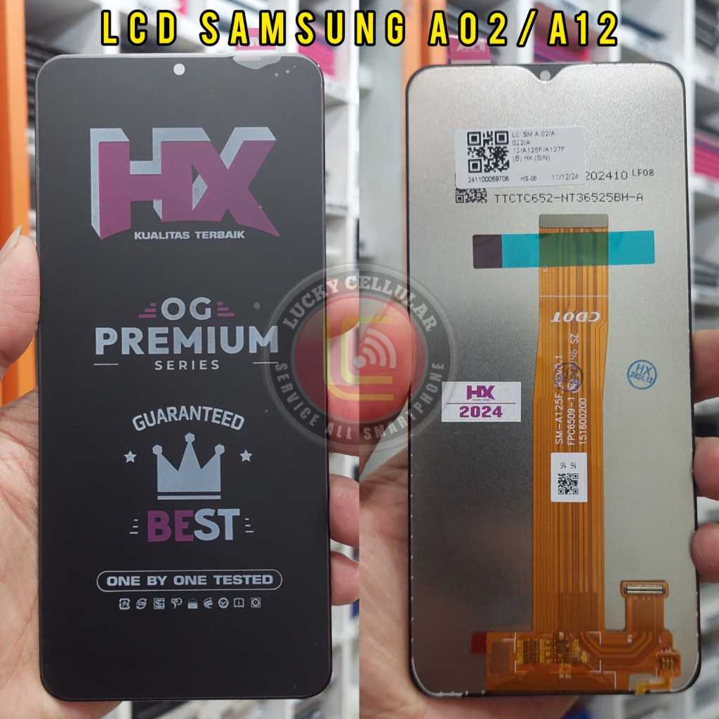 LCD FULLSET SAMSUNG A02 / A12 / M12 / M32 5G HX OG PREMIUM