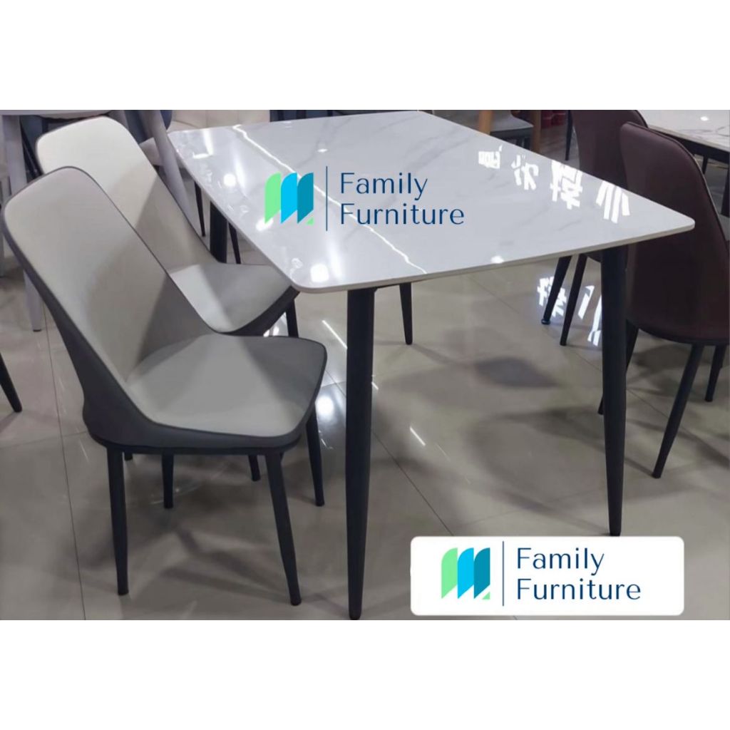 Meja Makan Granit 4 Kursi