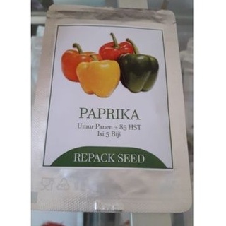 Benih Paprika Merah Unggul – Cepat Tumbuh & Buah Besar – Cocok untuk Dataran Rendah & Tinggi