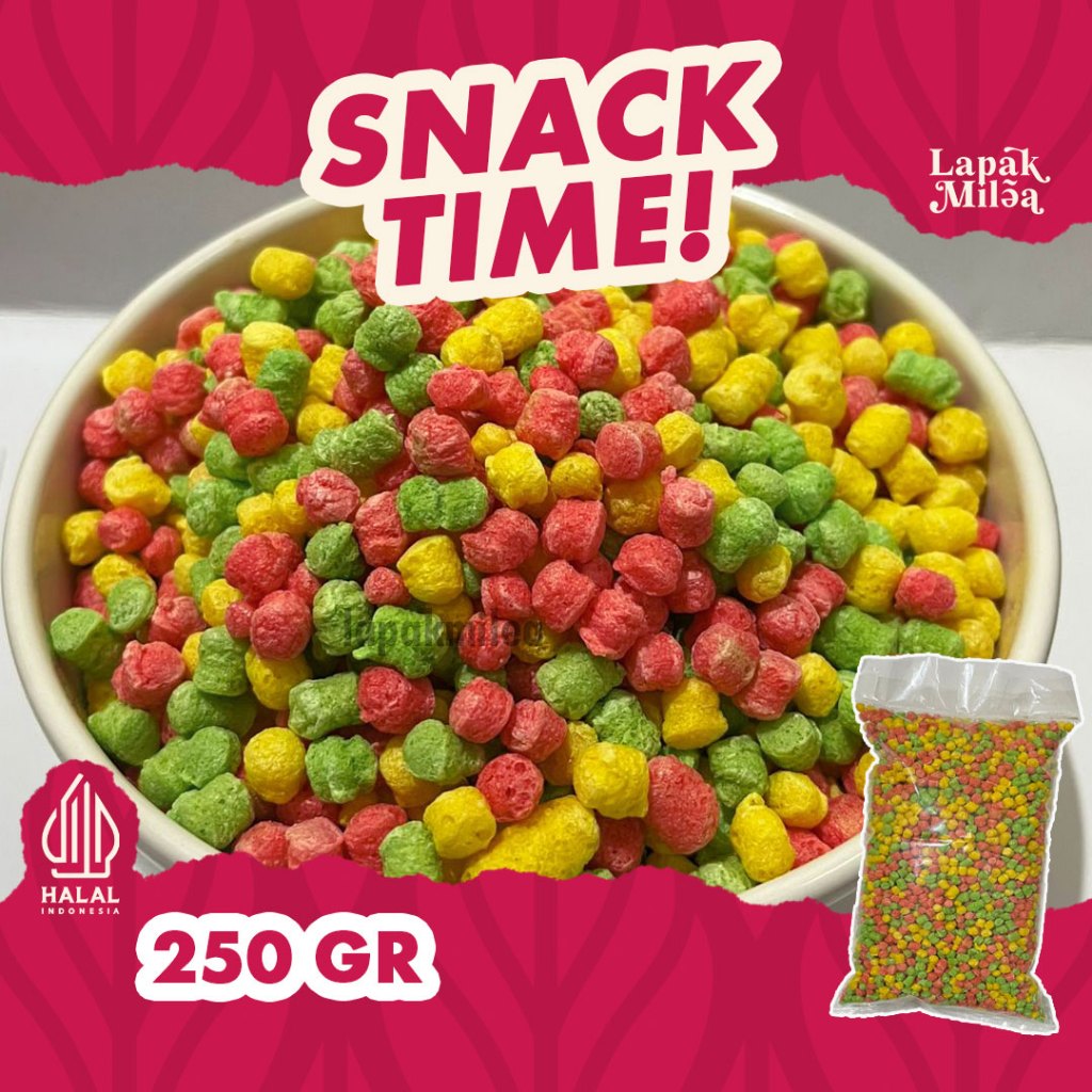 

Rice Crispy Rainbow Nyam Nyam Kemasan Loss 250gr