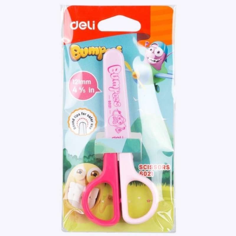 

Deli School Scissors / Gunting Anak Lucu - Pink E6021