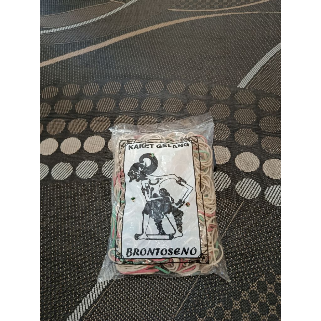 KARET GELANG MENTAH 500 GRAM KARET GELANG PUTIH CAP BRONTOSENO