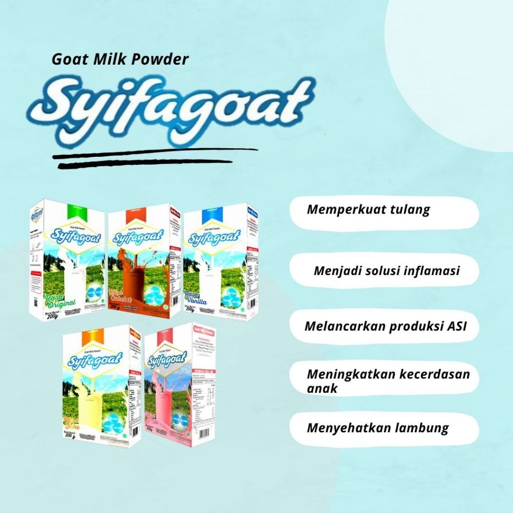 

susu etawa syifagoat murah premium tidak bau prengus
