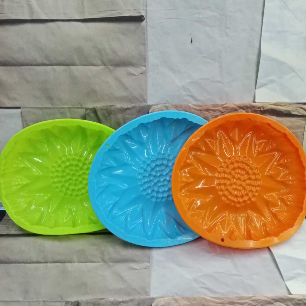 CETAKAN SILIKON AGAR-AGAR BENTUK MATAHARI