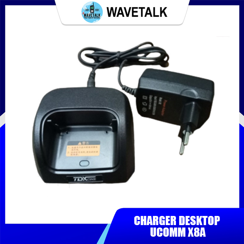 Charger Desktop Ucomm X8A Charger Adaptor HT Ucomm X8 X8a