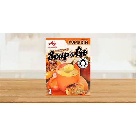 

AJINOMOTO SOUP & GO CREAMY PUMPKIN 54,3g
