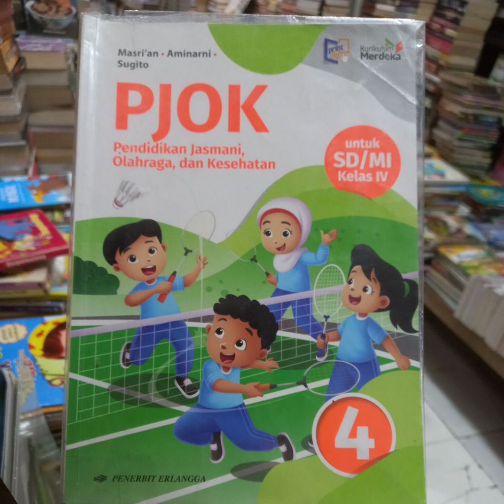 PJOK UNTUK SD KELAS 4 K-MERDEKA ERLANGGA