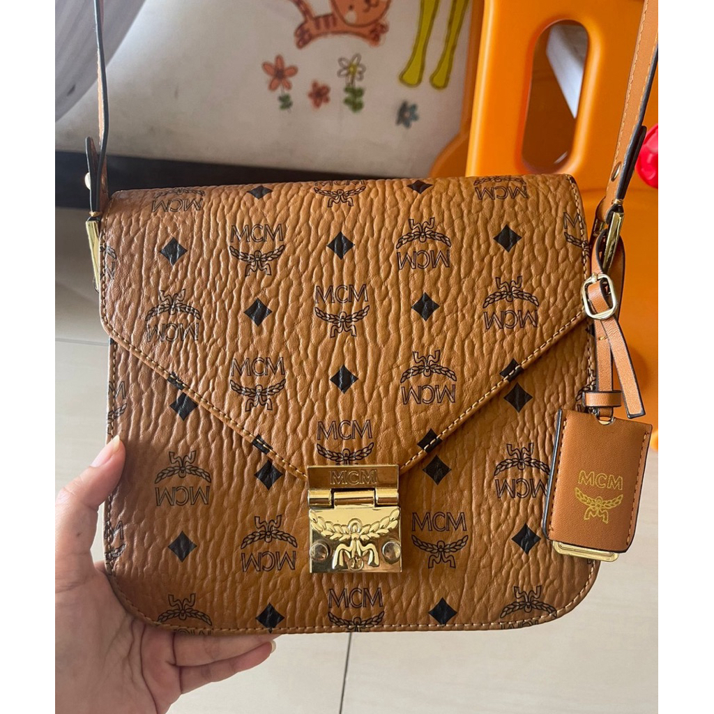 SOLD preloved MCM Patricia auth