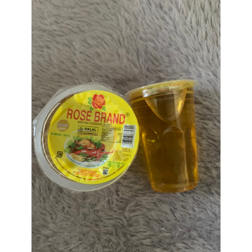 

minyak gelas rosebrand 220ml