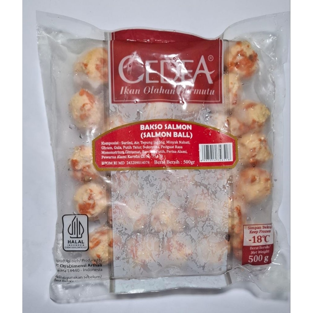 

Bakso Salmon Cedea 500gr