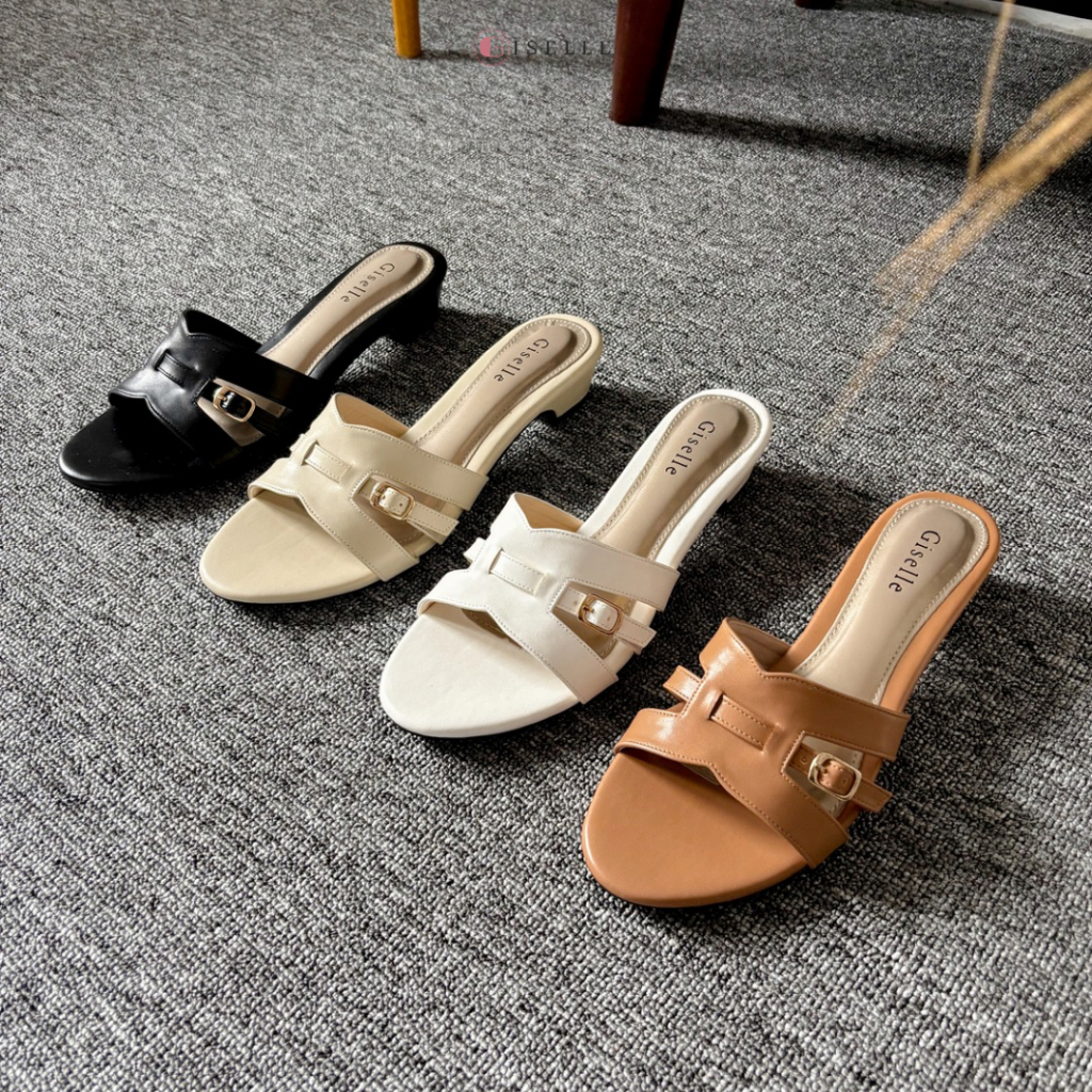 Giselle Colls - Colette Sandal Heels Wanita 3 cm