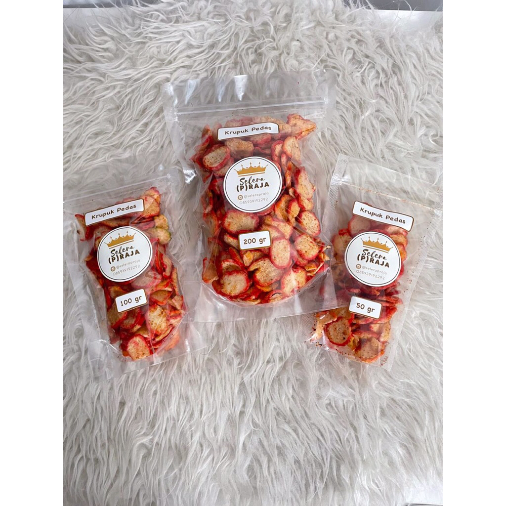 

kerupuk seblak pedas selera(p)raja