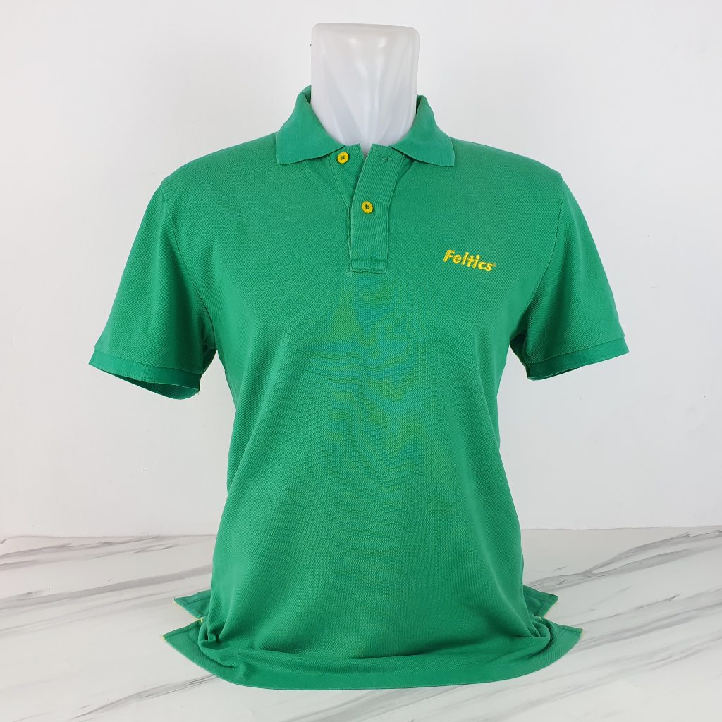 Baju Kaos Polo FELTICS - Size S - Lebar Dada 49 cm - Original 100% - Scd