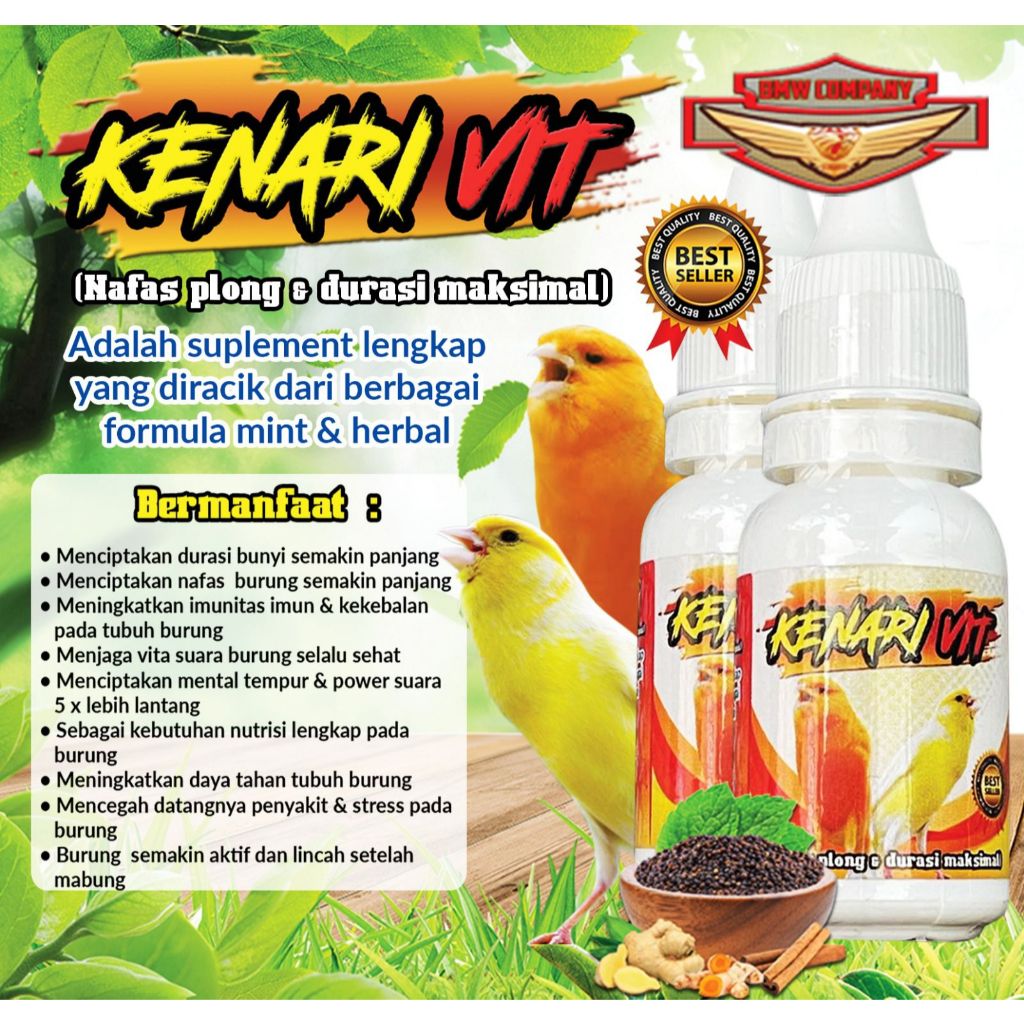 SUPLEMEN KENARI VIT/VITAMIN BURUNG