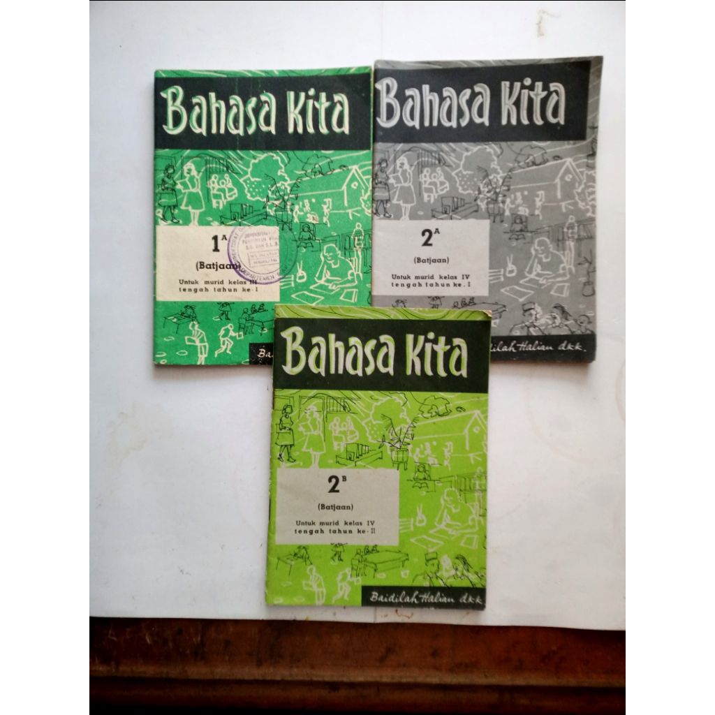 Buku 3 Seri Pelajaran Bahasa Indonesia Jadul - Bahasa Kita