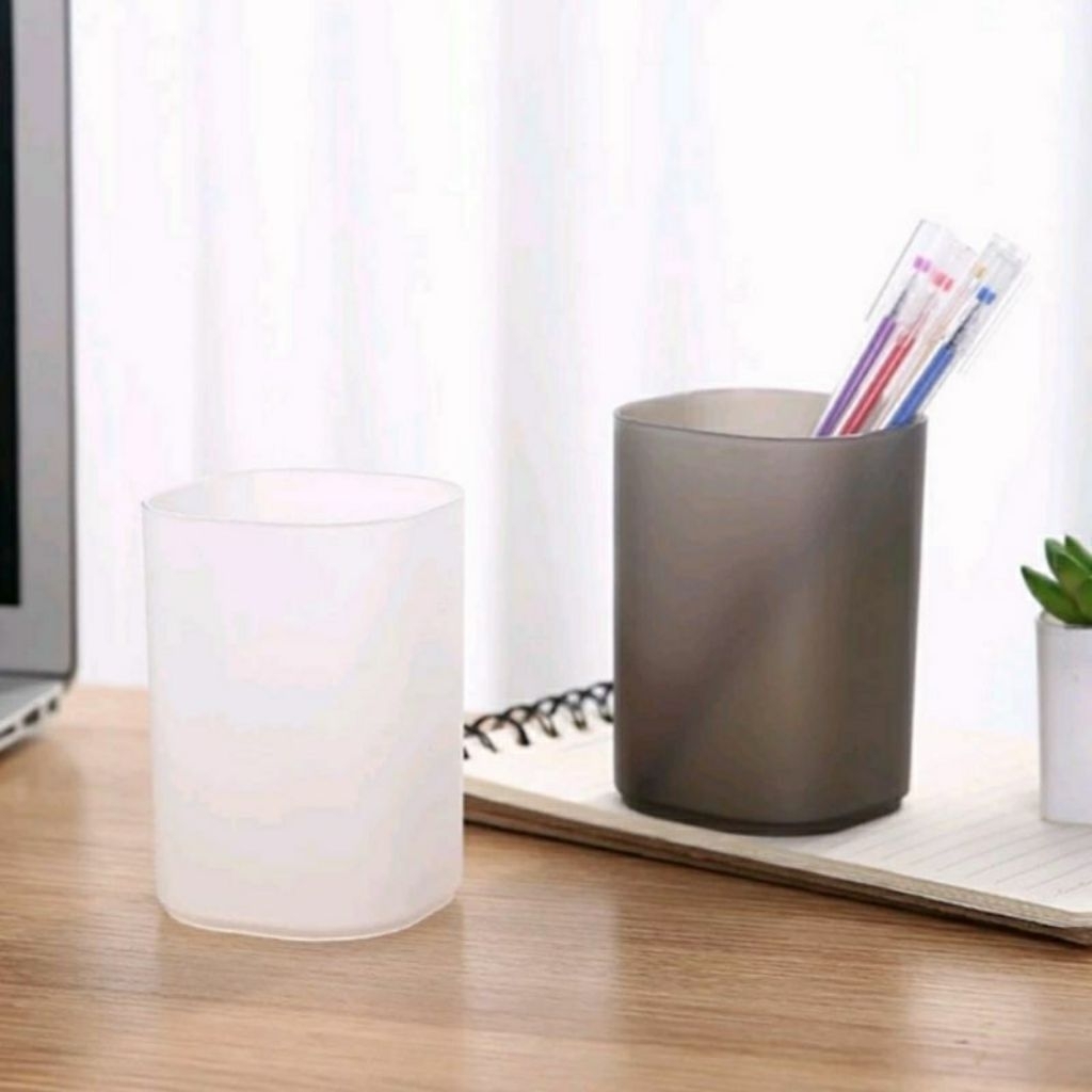 

#tempat pensil transparan / kotak gelas pensil transparan / sauvenir