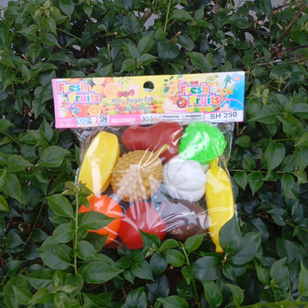 Mainan Buah plastik Sh 250/Buah plastik/Mainan buah  buahan/mainan murah