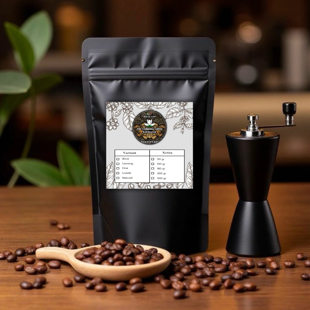 

KOPI ROBUSTA NATURAL BANYUWANGI 500gr, Robusta Natura "The Cempaka Coffee Kalibaroe" Kopi Bubuk Robusta Banyuwangi