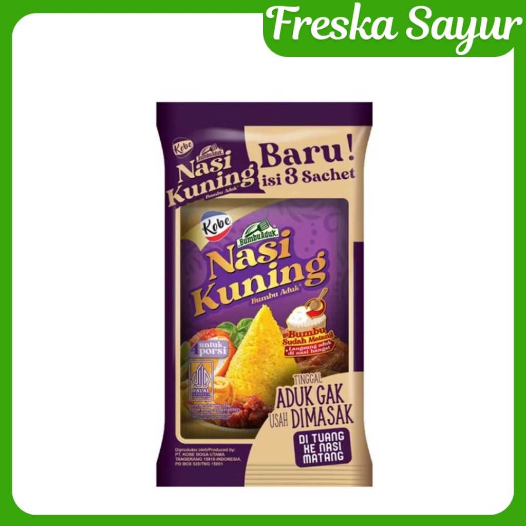 

Kobe Nasi Kuning Aduk 3x15 gr