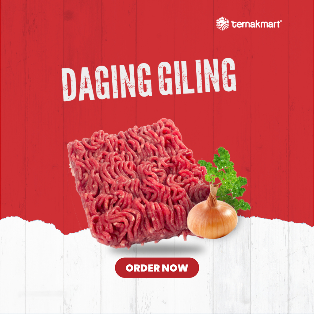 

Ternakmart Jakarta Daging Sapi Giling Cincang/Minced Beef Meat 250gr 500gr MPASI Masakan Puasa