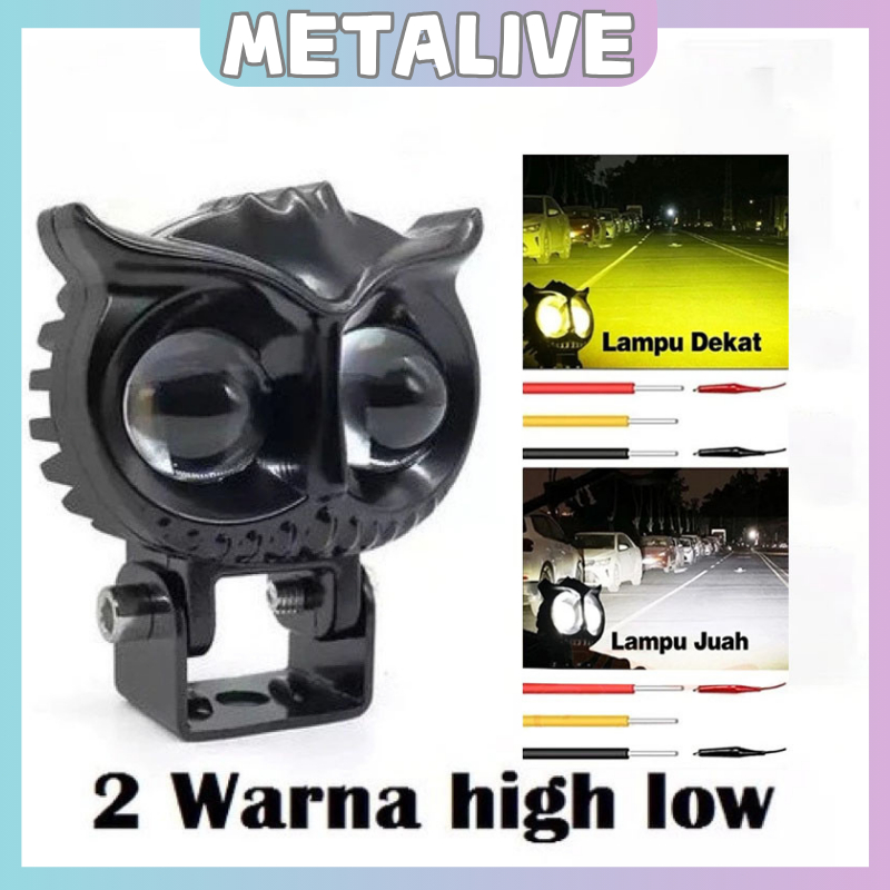 Lampu Tembak Laser LED 40W 12-24V Lampu Tembak Sorot LED Lampu Tembak Motor Mobil