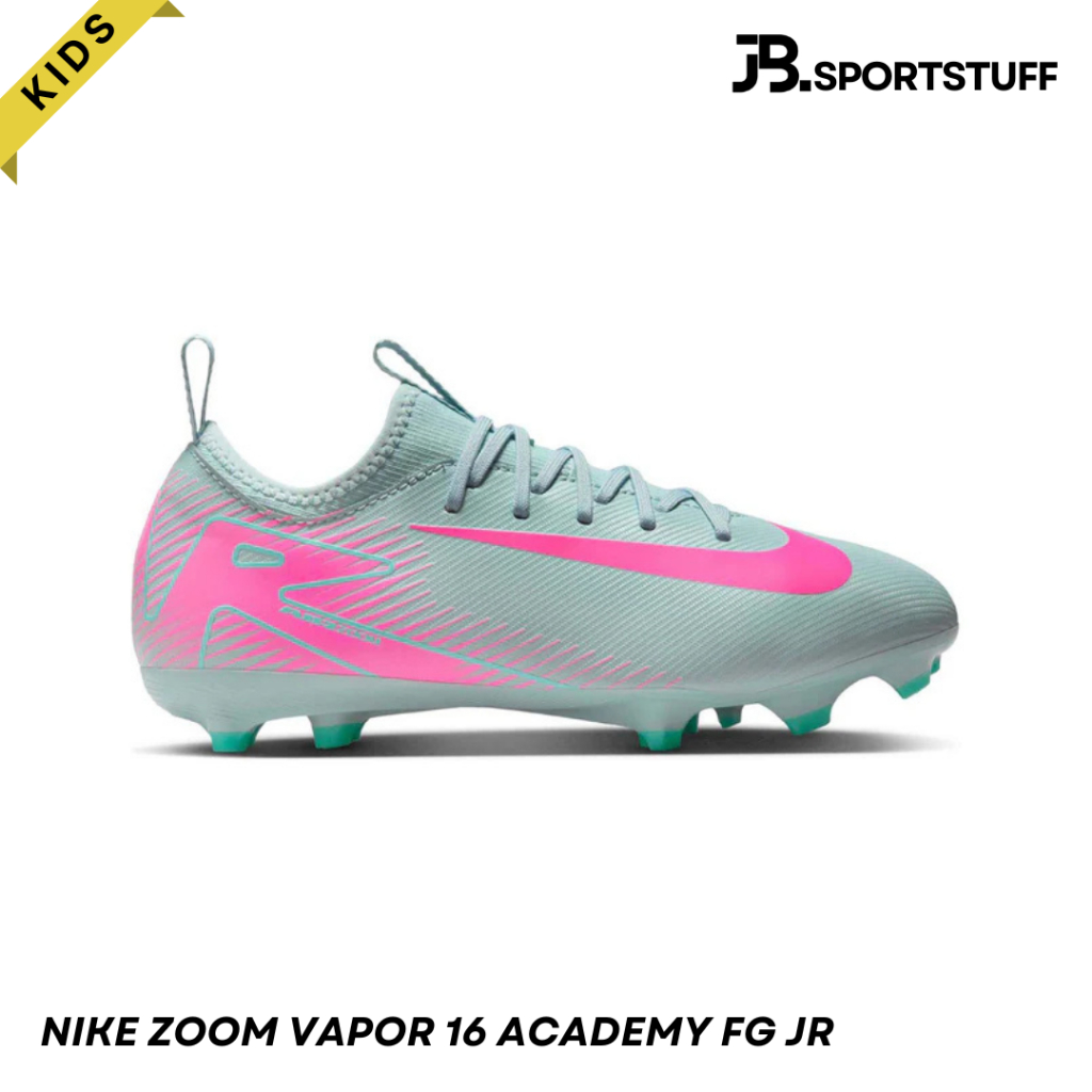 NIKE SEPATU BOLA ANAK ZOOM VAPOR 16 ACADEMY FG JR FQ8392 301 ORIGINAL 100% / SEPATU BOLA ANAK NIKE
