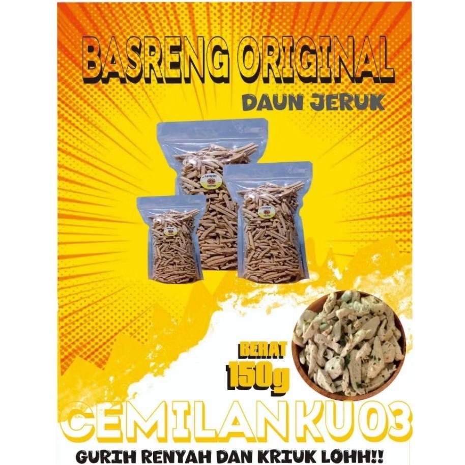 

basreng renyah basreng original daun jeruk basreng 150gram