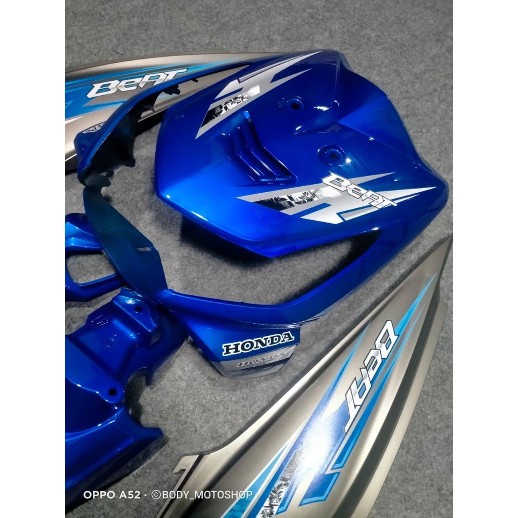 Cover body beat karbu biru candy Mix grey abs