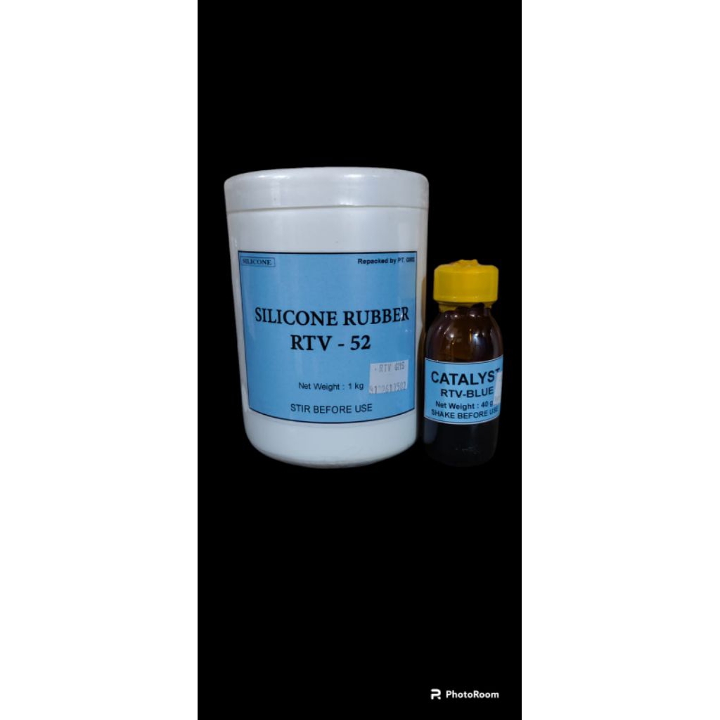 

Silicone Rubber - Silikon Rubber RTV 52 Molding Bahan Cetakan