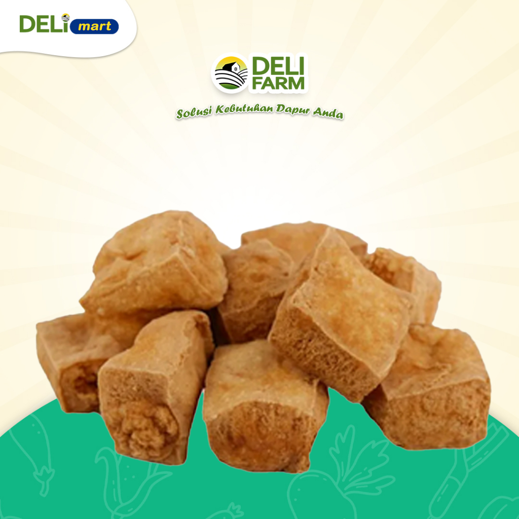 

Deli Mart [Khusus INSTAN Medan] Tahu Pong/Tahu Isi/Tahu Goreng Isi 9 Pcs by Deli Farm
