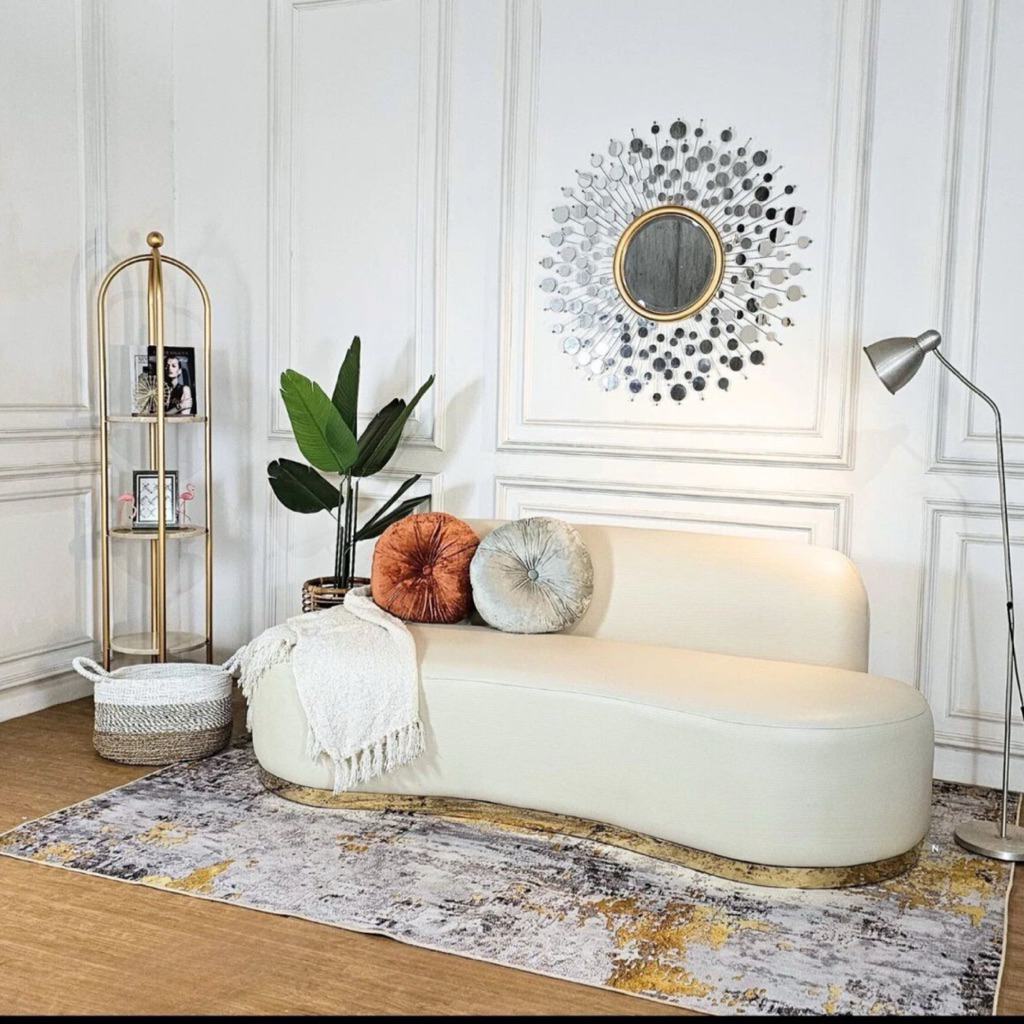 Alisya- sofa ruang tamu sofa cantik sofa aestetic