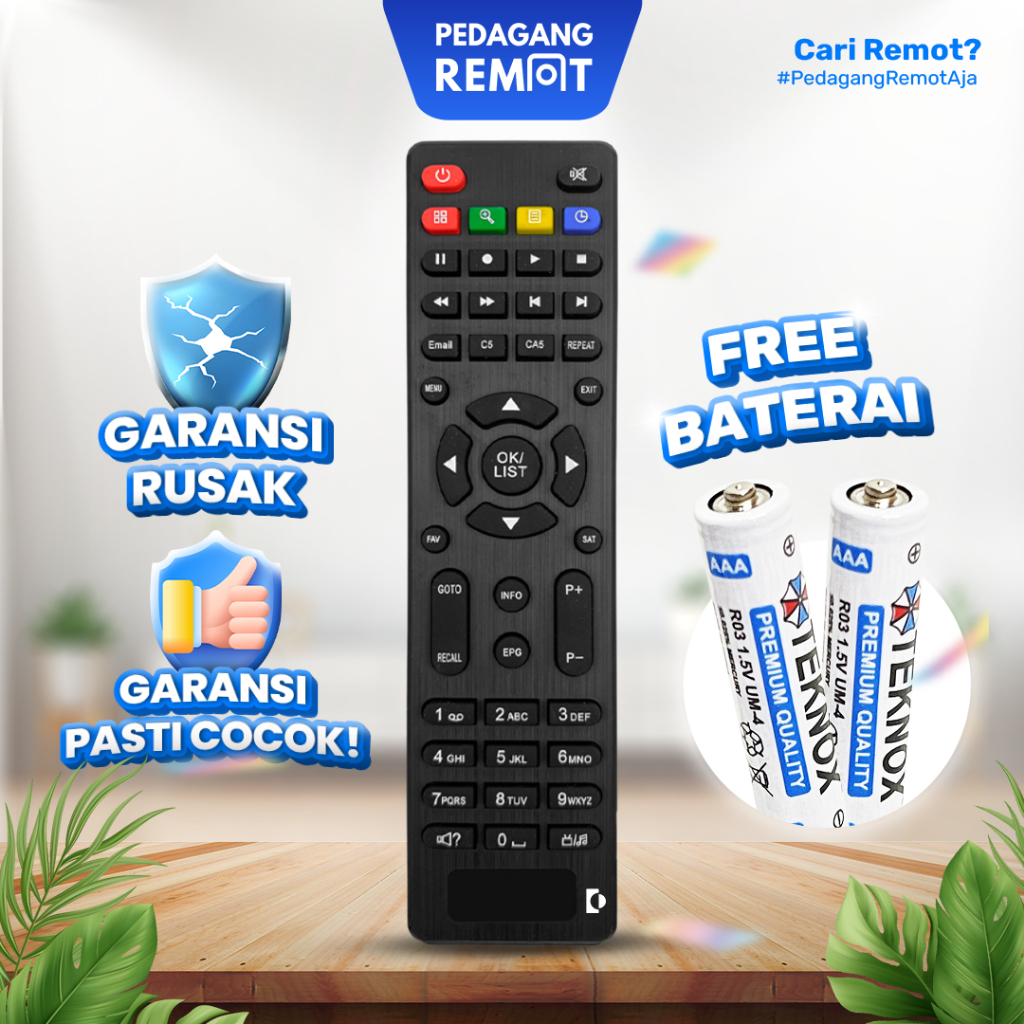 Remot Remote Receiver Parabola LGSAT Oracle HD LG-101