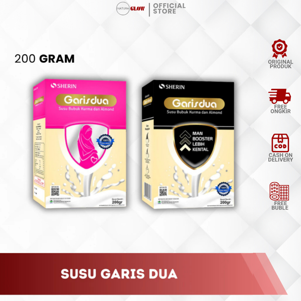 

[PAKET 2BOX] - SUSU GARIS 2 PRIA - tingkatkan kesuburan pria | bantu program promil | susu etawa premium | wujudkan impian jadi ayah | promo bundling 2 pcs | original 100% | bisa COD