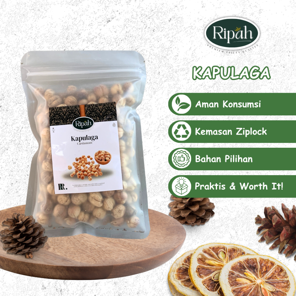 

30gr Kapulaga / Cardamom / Ripah Rempah PREMIUM QUALITY