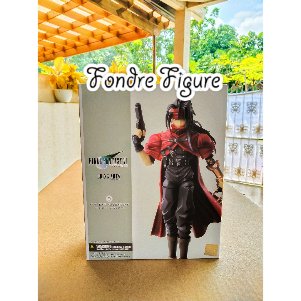 ORIGINAL BRING ARTS VINCENT VALENTINE FINAL FANTASY VII 7 ACTION FIGURE