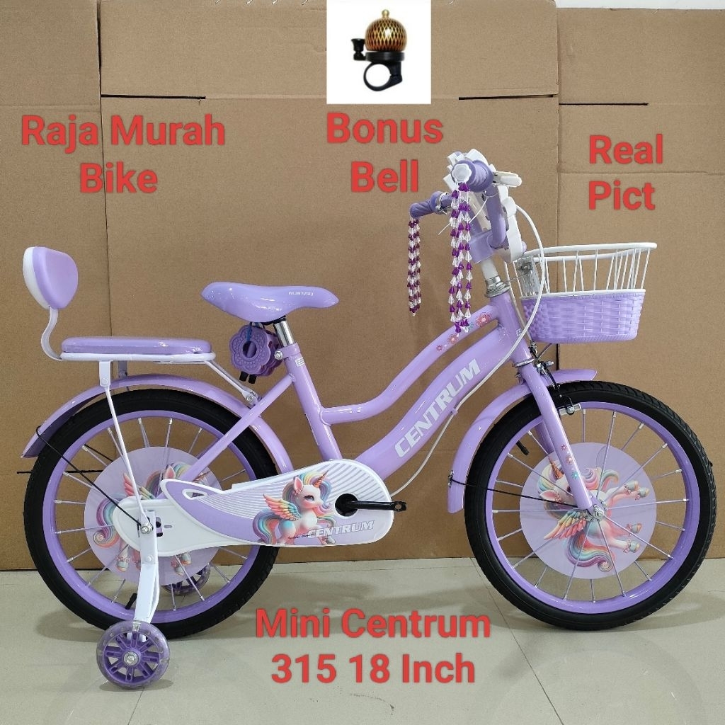 Sepeda Mini Centrum 315 18 Inch Sepeda Anak Perempuan 18 Inch Centrum